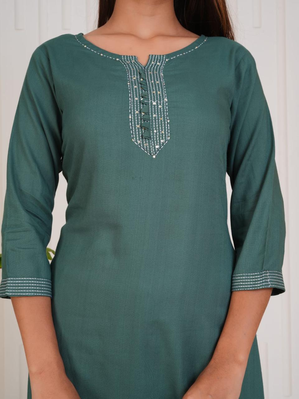 Bottle Green Suit